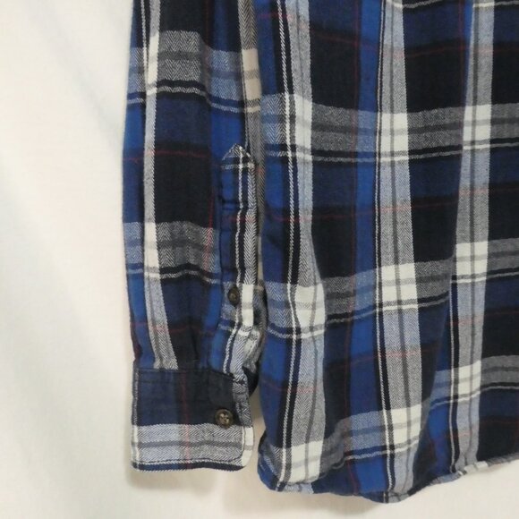 FADED GLORY | medium (38-40) | Casual Plaid Button-Up Long Sleeve Shirt - Picture 14 of 16